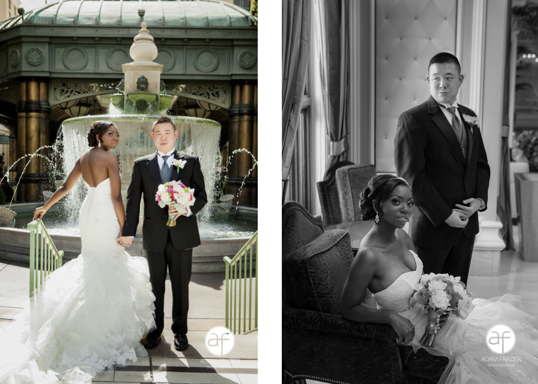 Bellagio Las Vegas Wedding: Marquita & Simon - Paper and Home